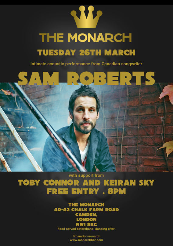 sam roberts eflyer