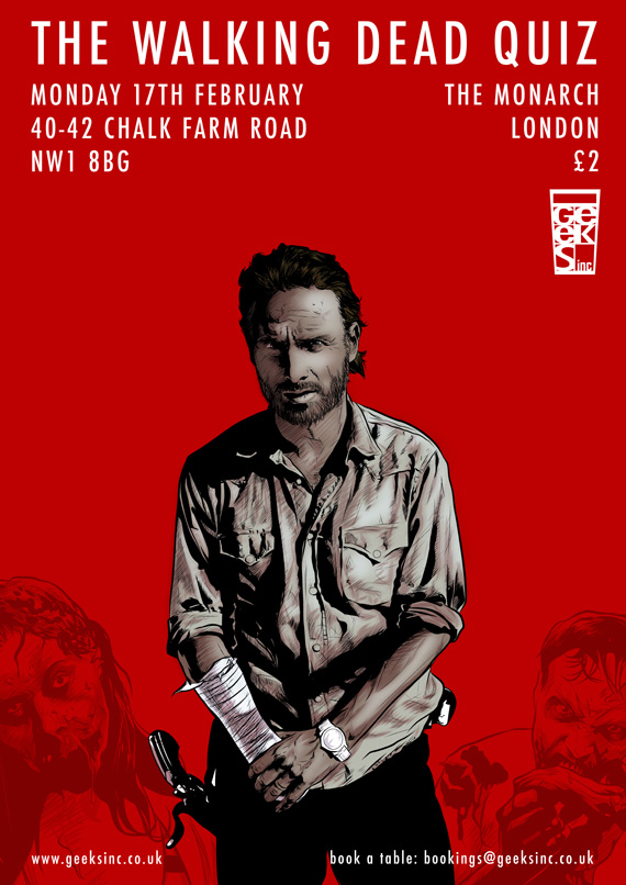 The Walking Dead quiz poster